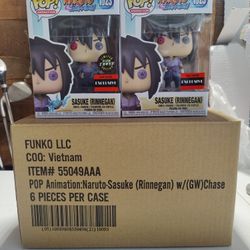 Sasuke Uchiha Funko Pop AAA Exclusive BUNDLE