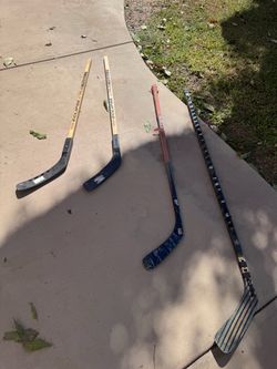 Hockey sticks