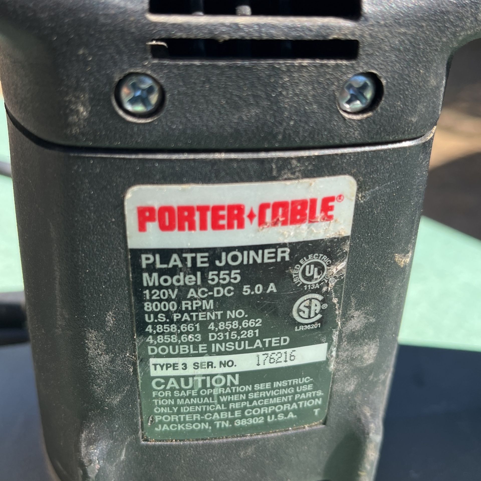 Porter Cable Biscuit Jointer/ Plate Jointer for Sale in Hazard, CA