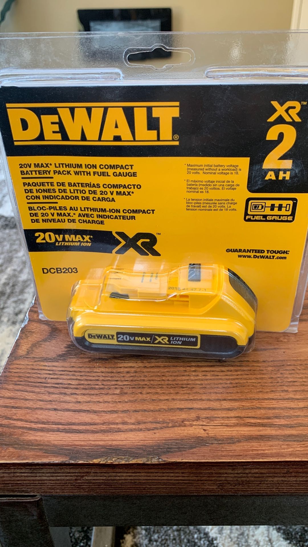 Brand new 20v DeWalt XR 2AH