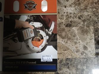 Harley Davidson brand primary oil fill funnel
