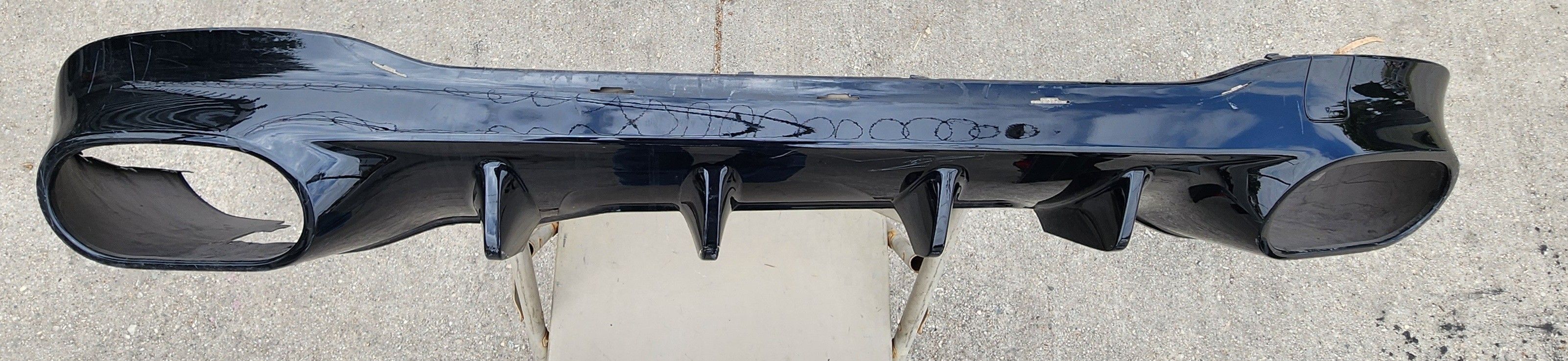 2020 2021 2022 2023 MERCEDES BENZ CLA CLA45 REAR BUMPER LOWER VALANCE