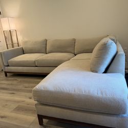 Beige Sectional 