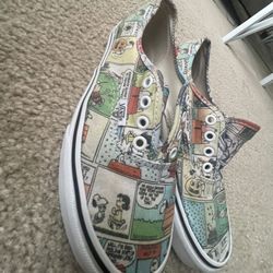 Vans X Peanuts Comics Snoopy Size Men 5.5 Women 7