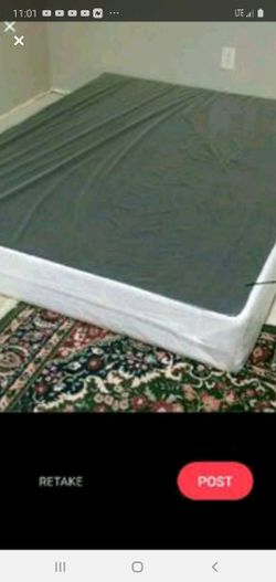 Queen size new box springs can deliver