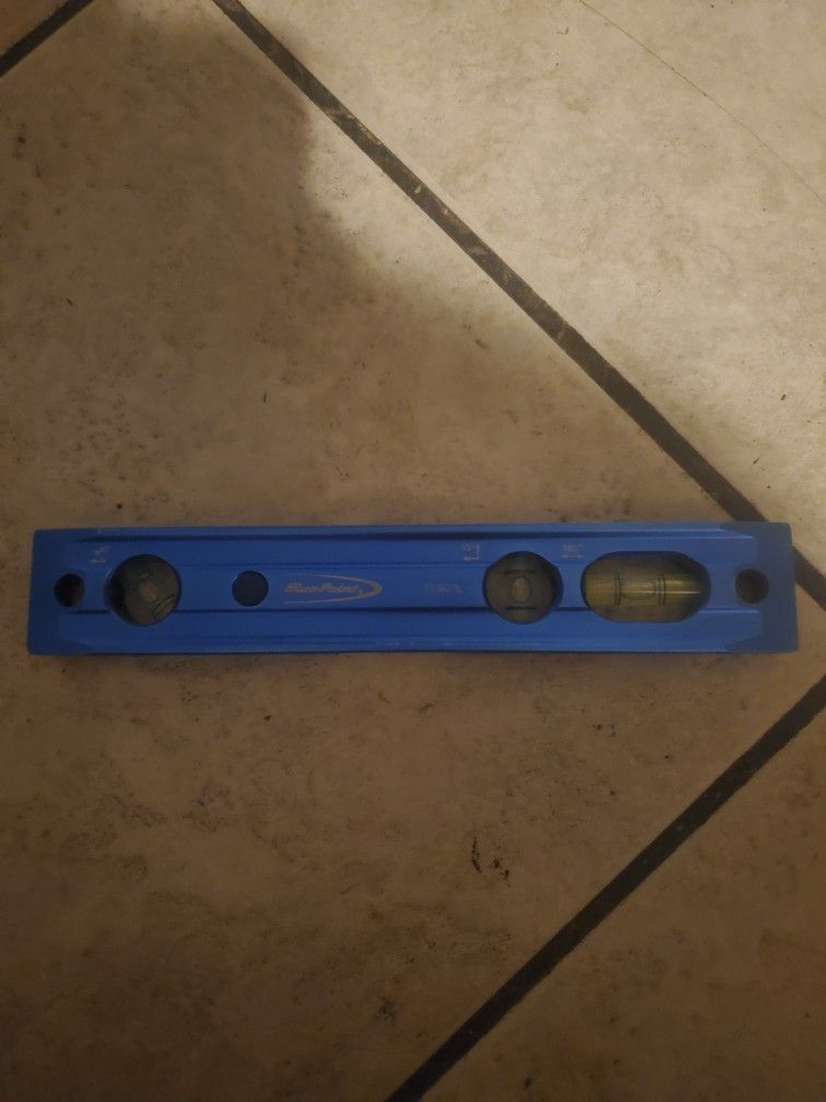Blue Point By Snap On 9" Aluminum Lighted Level TL900L
