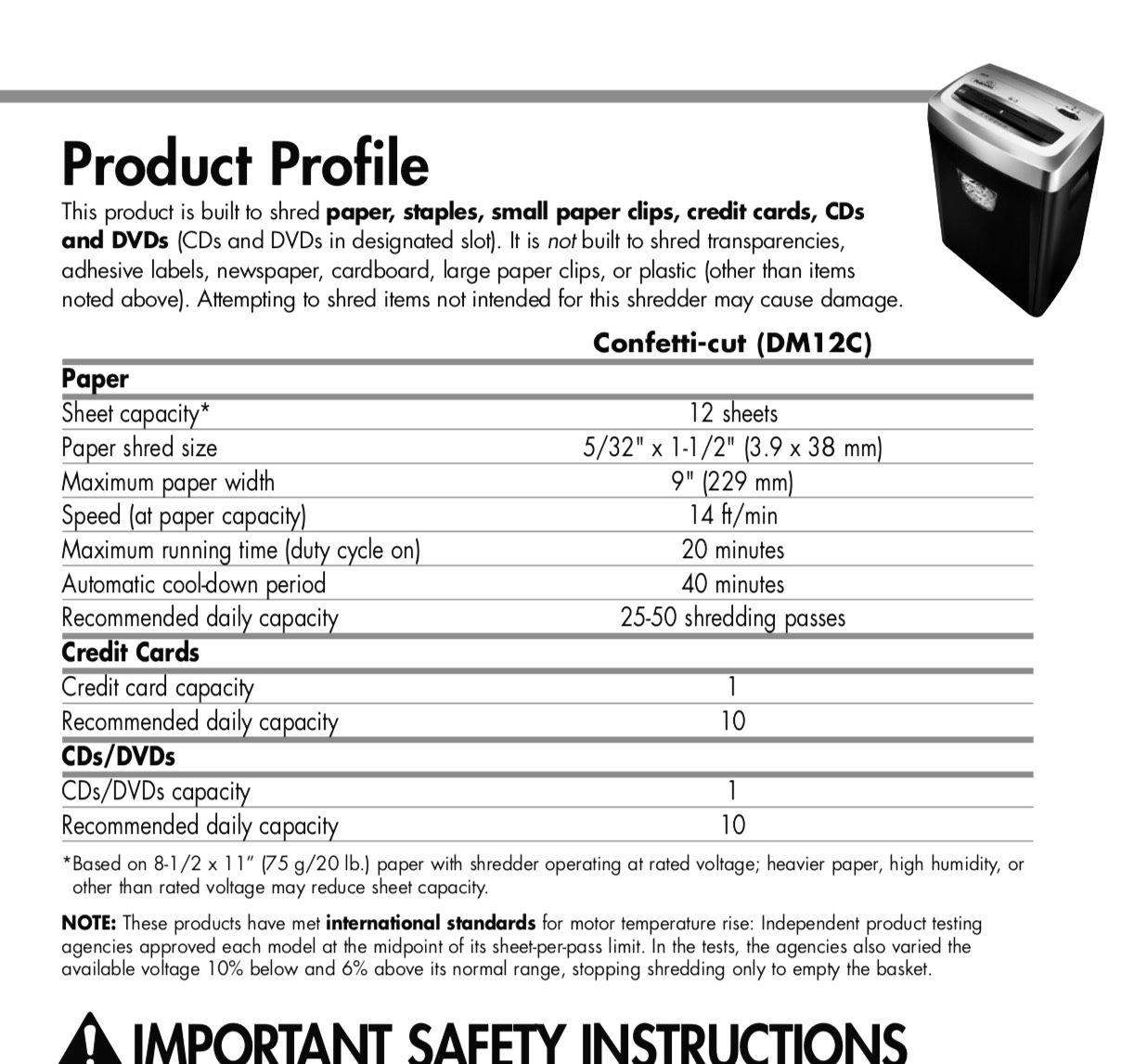 FELLOWES DM12C Paper Shredder for Sale in Los Angeles, CA OfferUp