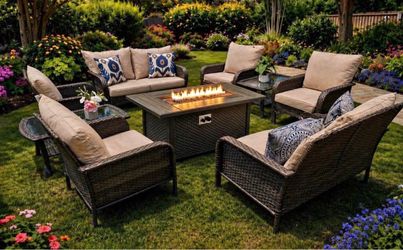 Brand new patio outdoor dining table set