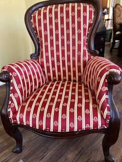 Solid Wood Accent Arm Chair