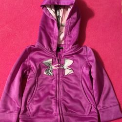Girls Under Armor Jacket-size 12 Months 