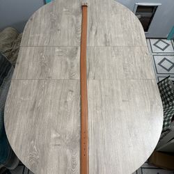 Luxury Dries Van Noten Mens Brown Genuine Leather Belt Made In Italy Size 100 (40 American)