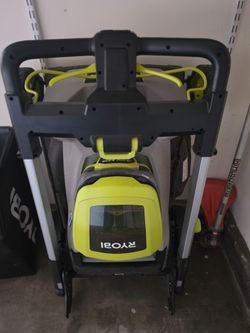 Ryobi lawnmower 6ah