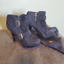 Fendi Spike Heel Booties