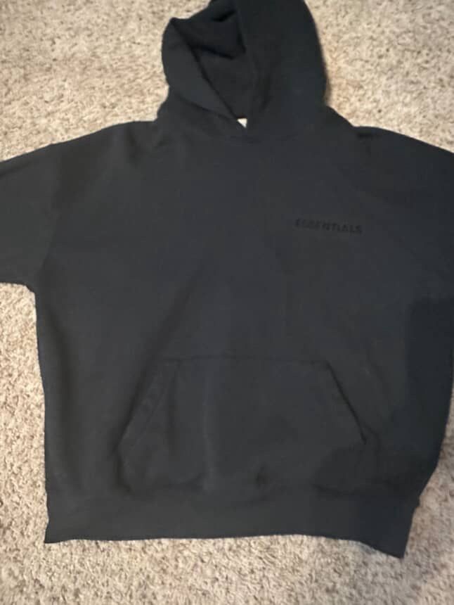 All Black Essentials Hoodie