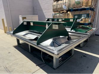 Refrigerated Island Produce Display