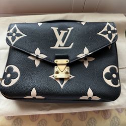 Louis Vuitton Bag Pochette Metis Leather Neonoe Monogram