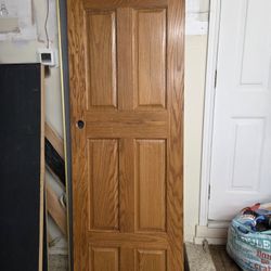 Solid oak door