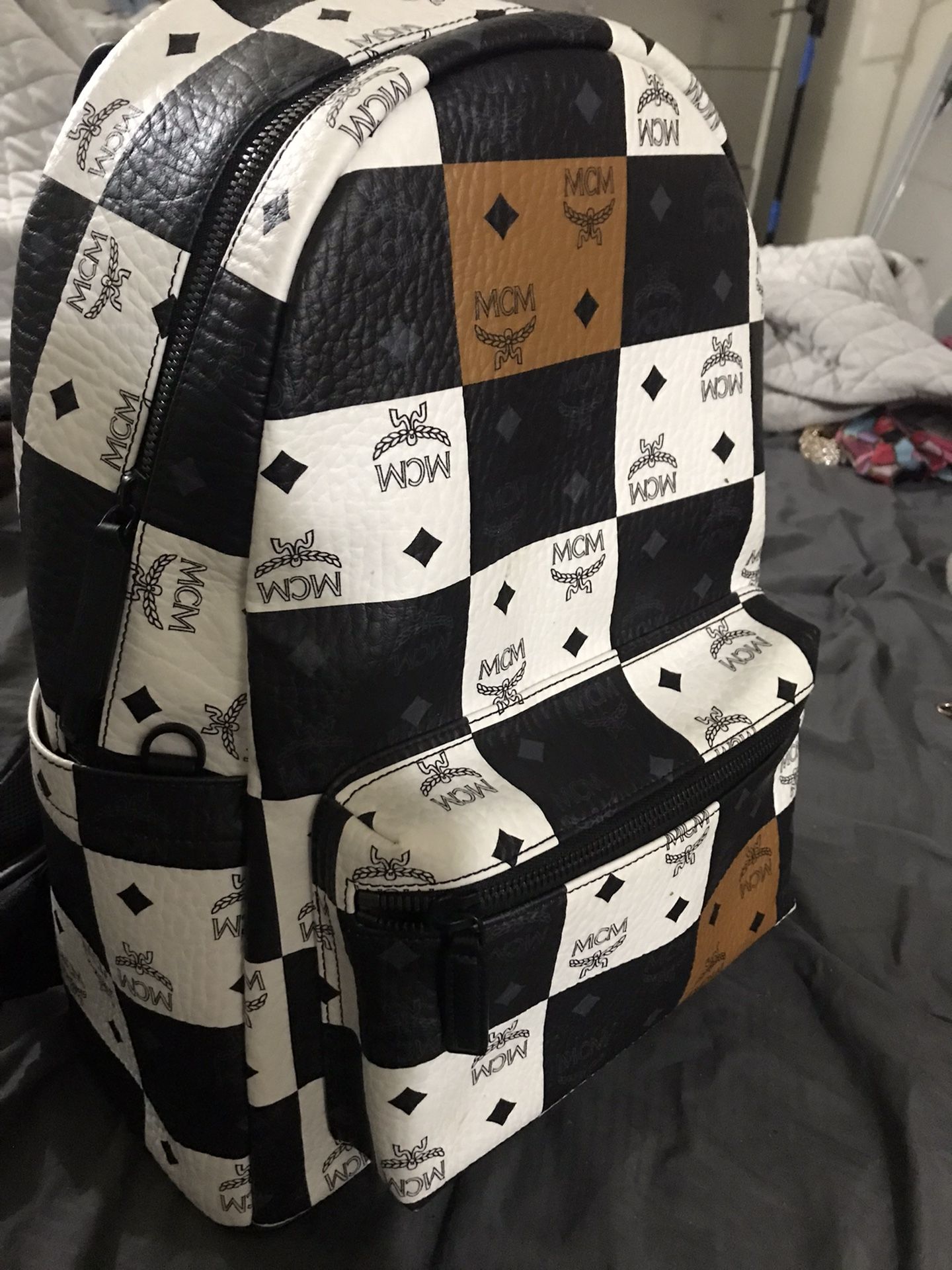 MCM Backpack 100 Percent Real