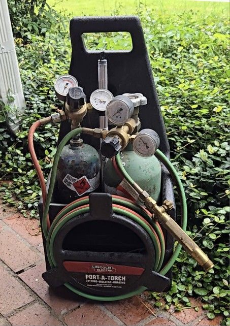 PORT-A-TORCH Oxygen & Acetylene Tanks for Welding/Cutting/Brazing