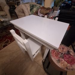 Small Table And Two Chairs