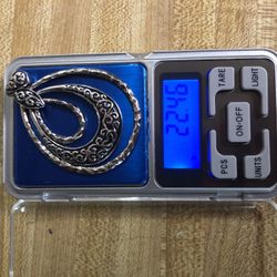 Sterling Silver Pendant 22 Grams