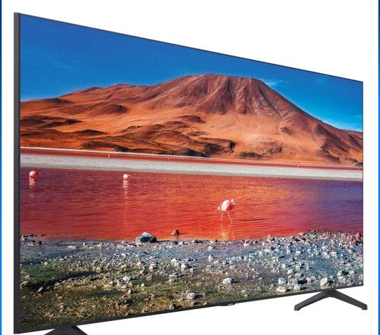 50" Samsung TV With Speakers & Wall Mount