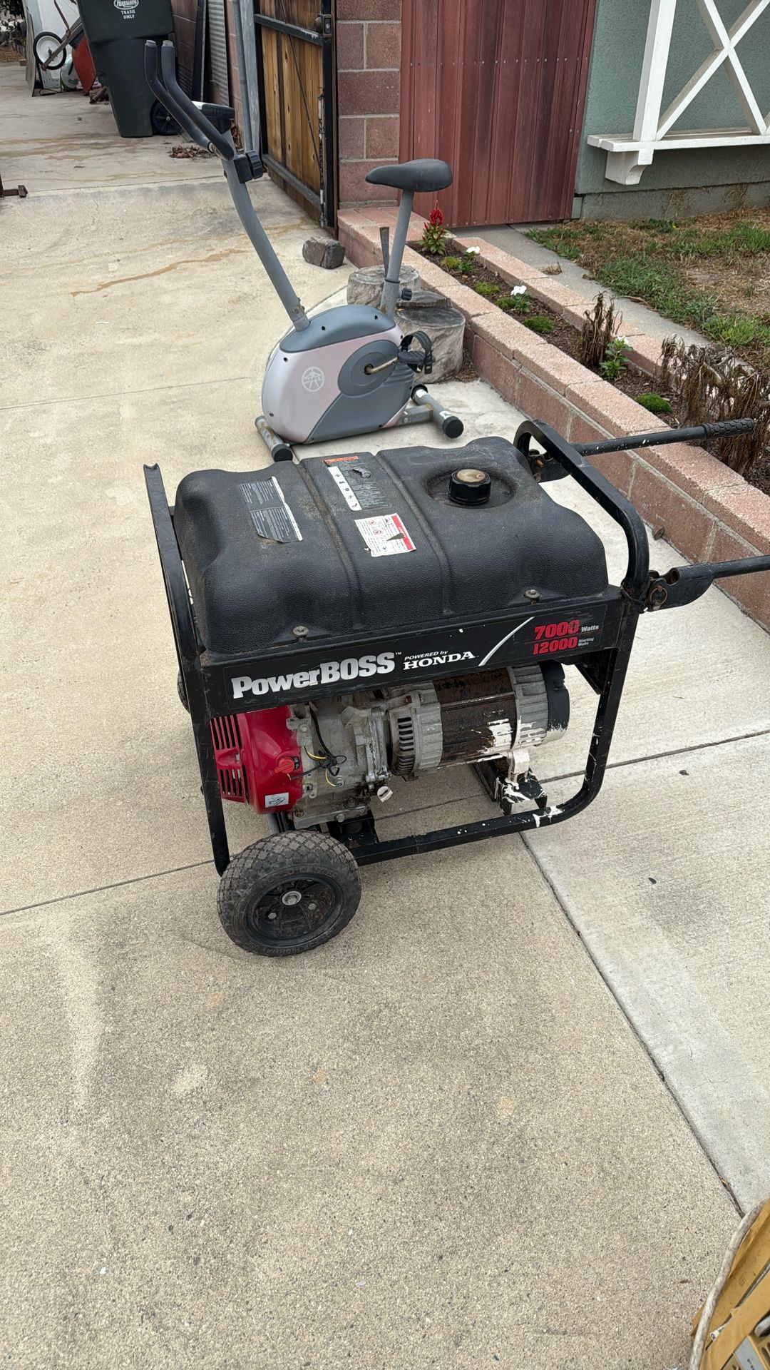 Honda 12000 Start Up/7000 Watt