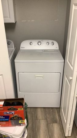 Washer and Dryer