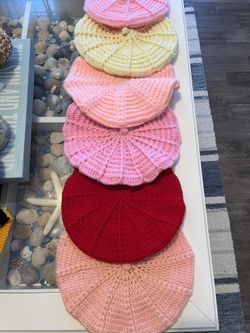 Handmade Knitted Berets  