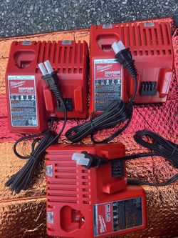 Milwaukee M18 Charger Brand New $40 For Each 