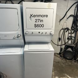 Kenmore Stackable Washer Dryer