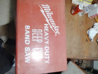 Milwaukee heavy duty band saw