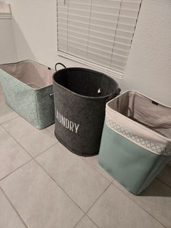 Decorative Laundry Hampers