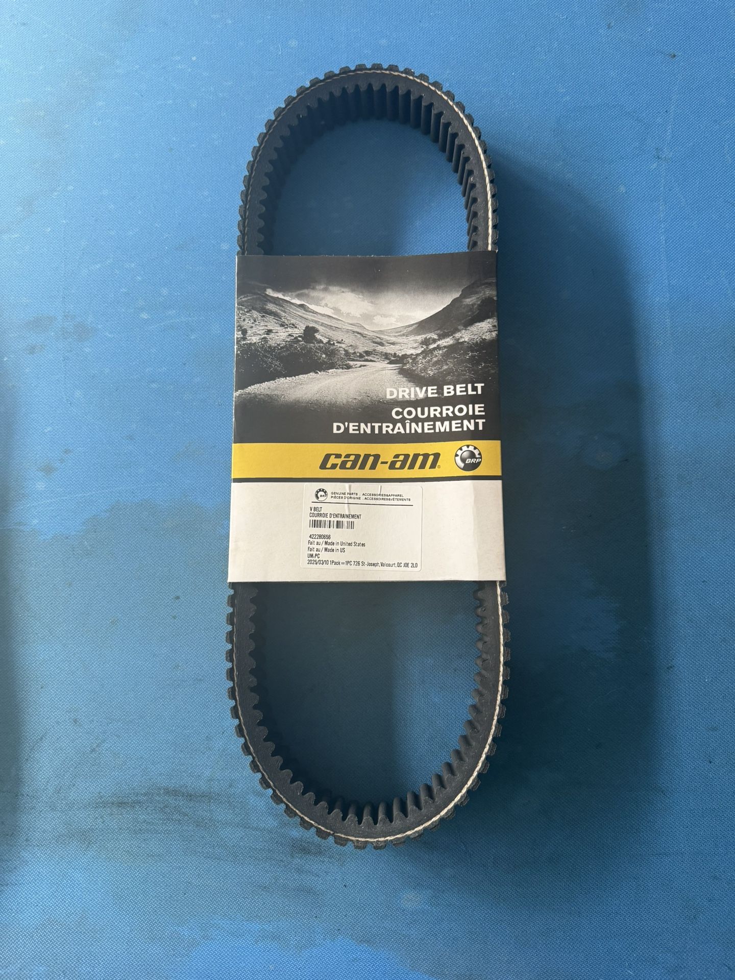 Can-Am OEM Drive belt (contact info removed)68 NEW