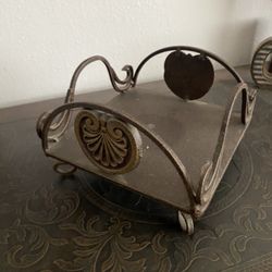 Iron Rustic Napkin Holder