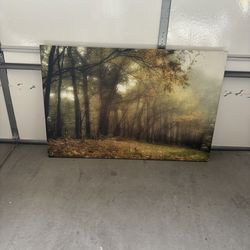 Canvas painting