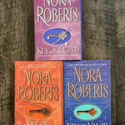 COMPLETE "KEY TRILOGY" by Nora Roberts (Lot of 3 Books)