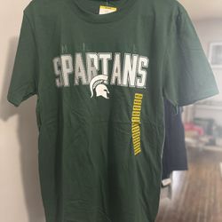 NCAA Michigan State T-Shirt Adult M Captivating