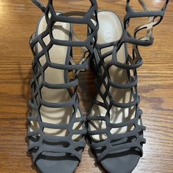 Gray Heels Size 9