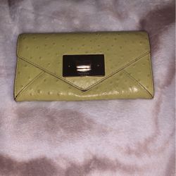 Kate Spade Ostrich Leather Wallet 