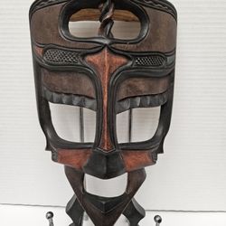 Hand Carved Wood Mask