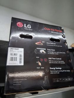 Brand new LG microwave  drawer stainless steel