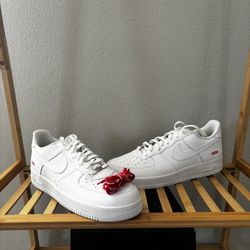 Supreme White Air Force 1 