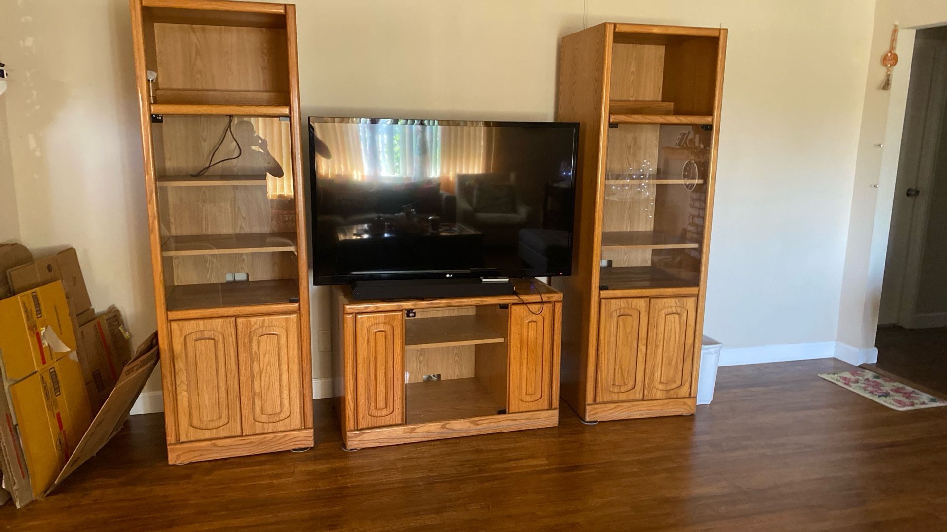 Cabinets And Tv Stand
