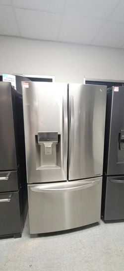 LG French Door Fridge – Stainless, Ice & Water, Clean