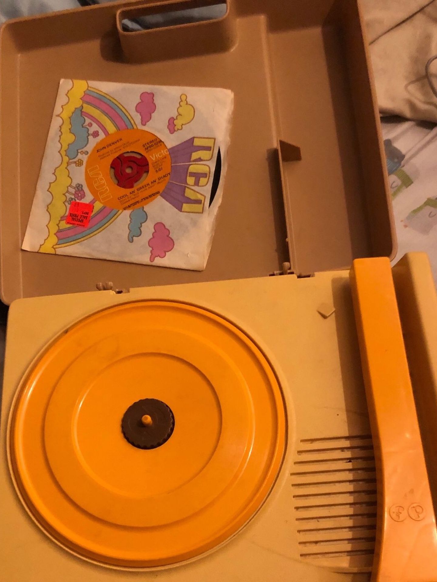 Fisher price record player
