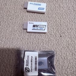 3x Wii to HDMI Adapters 1080p (Including ElectronWarp and Portholic) – $50 for All
