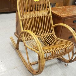 Rattan Rocking Chairv