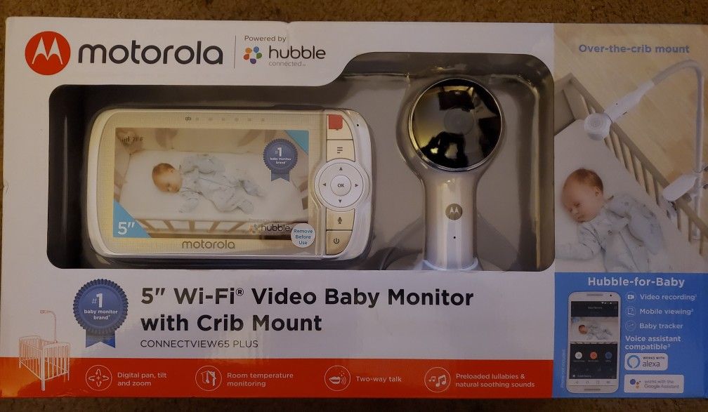 Wi Fi Motorola Over The Crib Monitor Motorola VM855 CONNECT