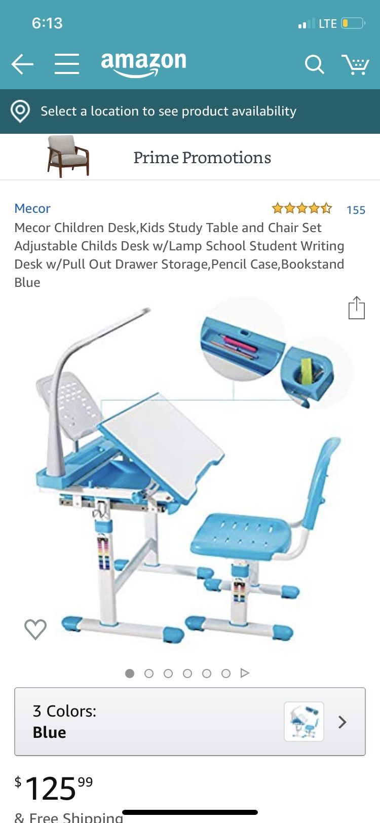 Kids desk